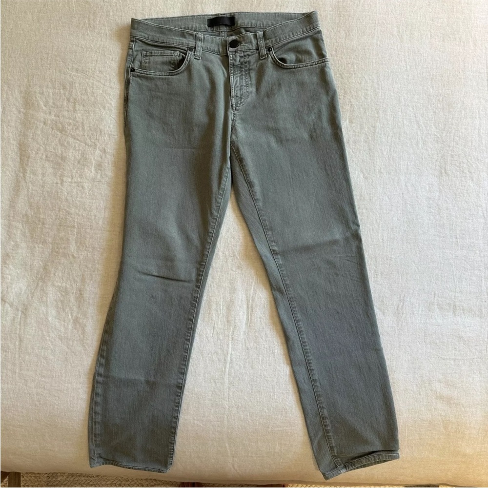 J Brand Men’s Light Olive Denim Jeans 33 X 31 EUC